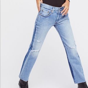 Levi’s 501 Altered Crop Free People